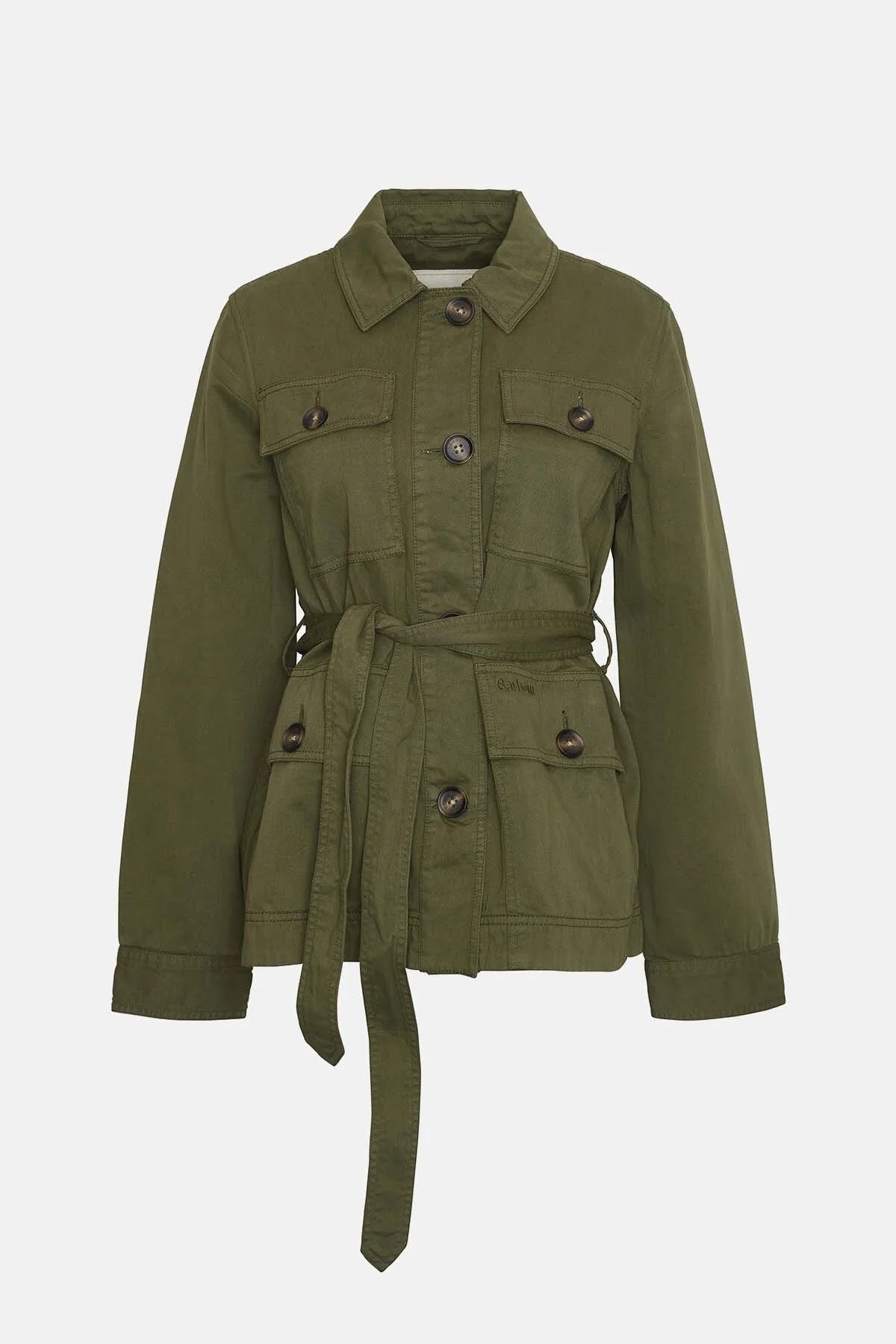 Tilly Casual Jacket - BURNT OLIVE