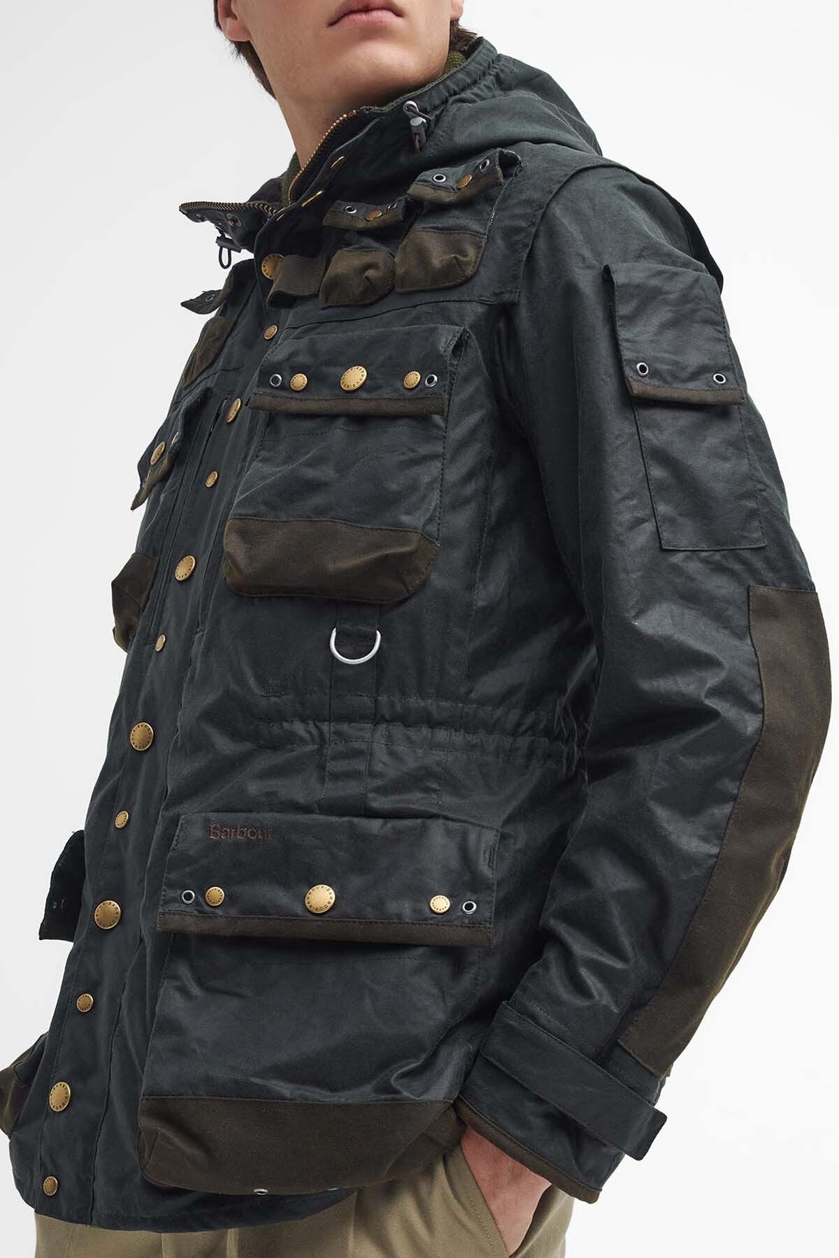 Military Waxed Jacket - SAGE