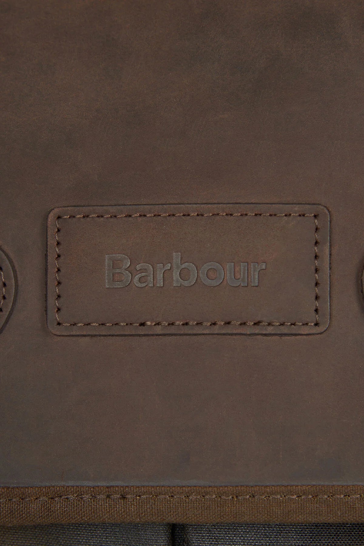 Wax Leather Briefcase - OLIVE