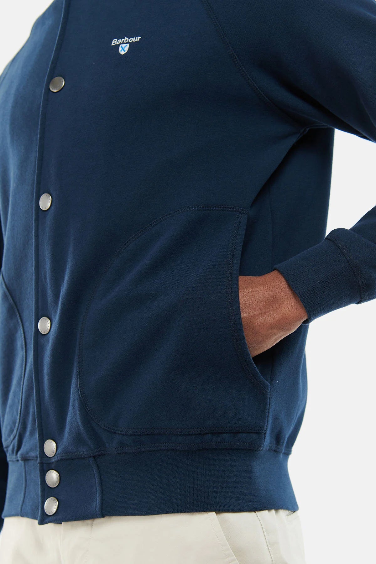 Whitewell Button Cardigan - NAVY