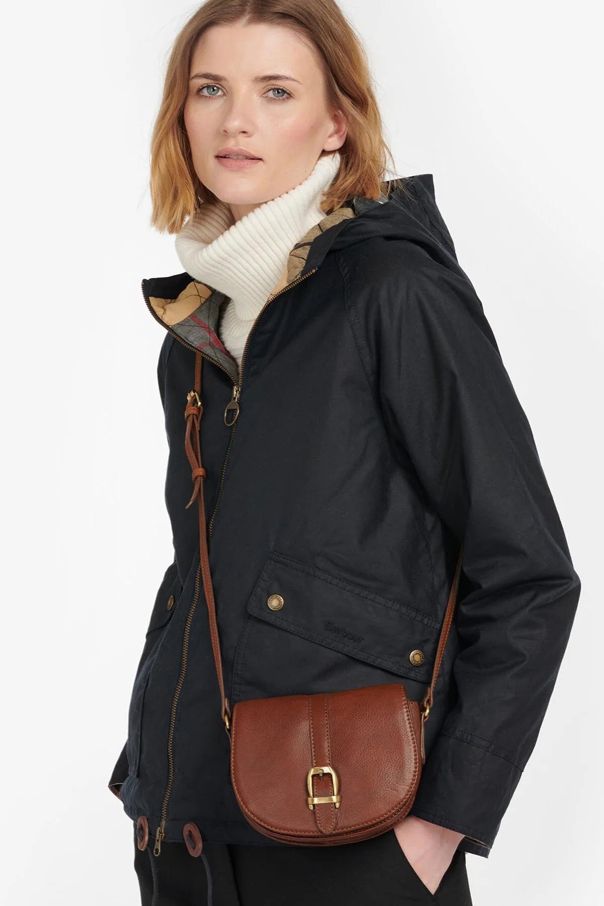 Leather Bag - BROWN