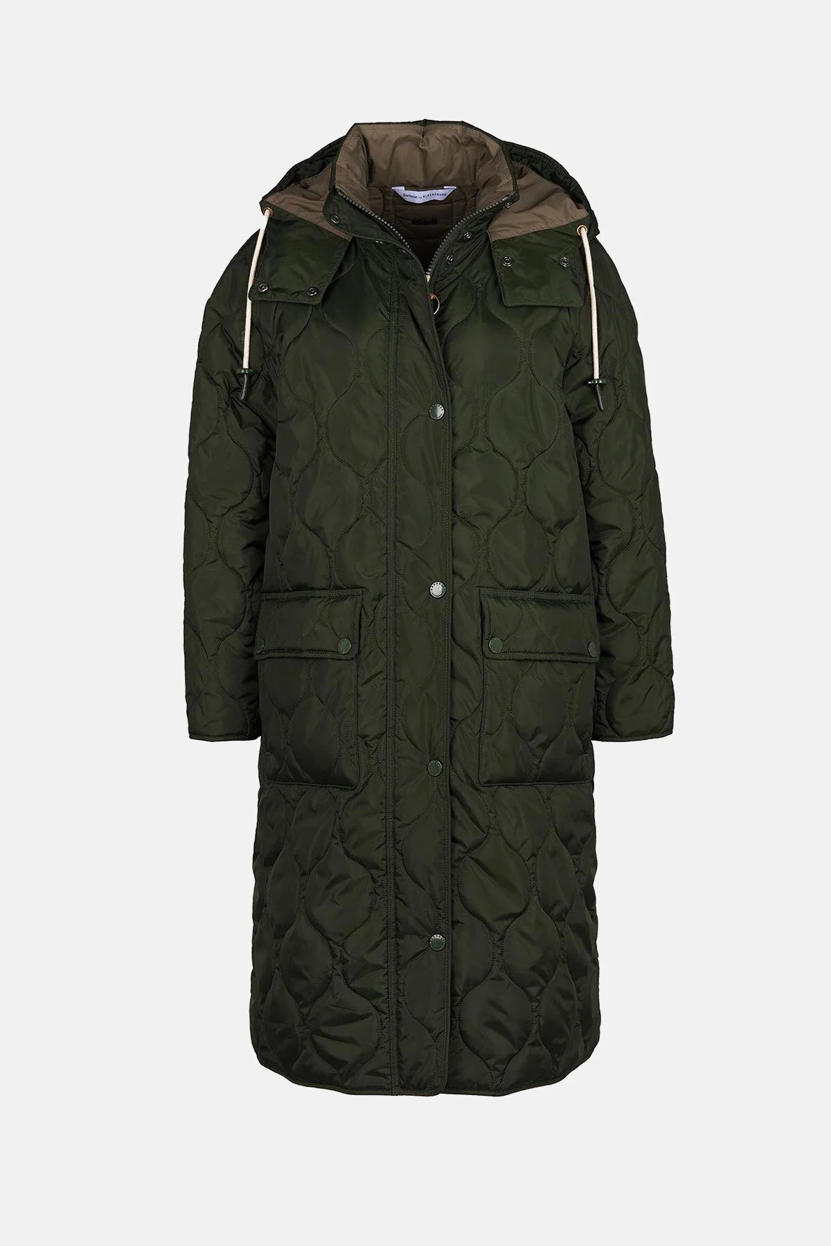 Nevis Quilt Jacket by ALEXACHUNG - SAGE HARLEY GREEN