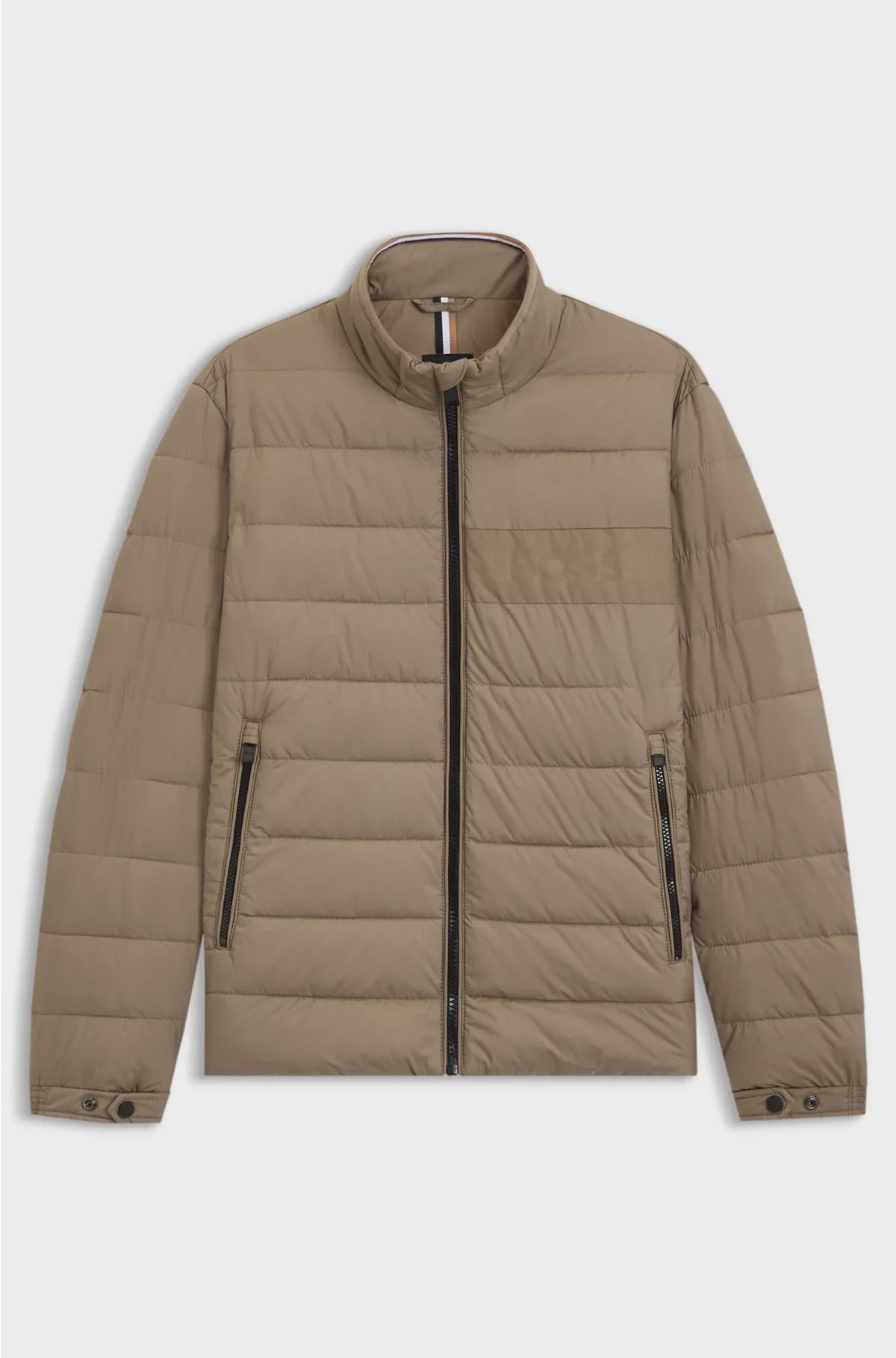 WATER-REPELLENT REGULAR-FIT JACKET WITH LOGO DETAIL