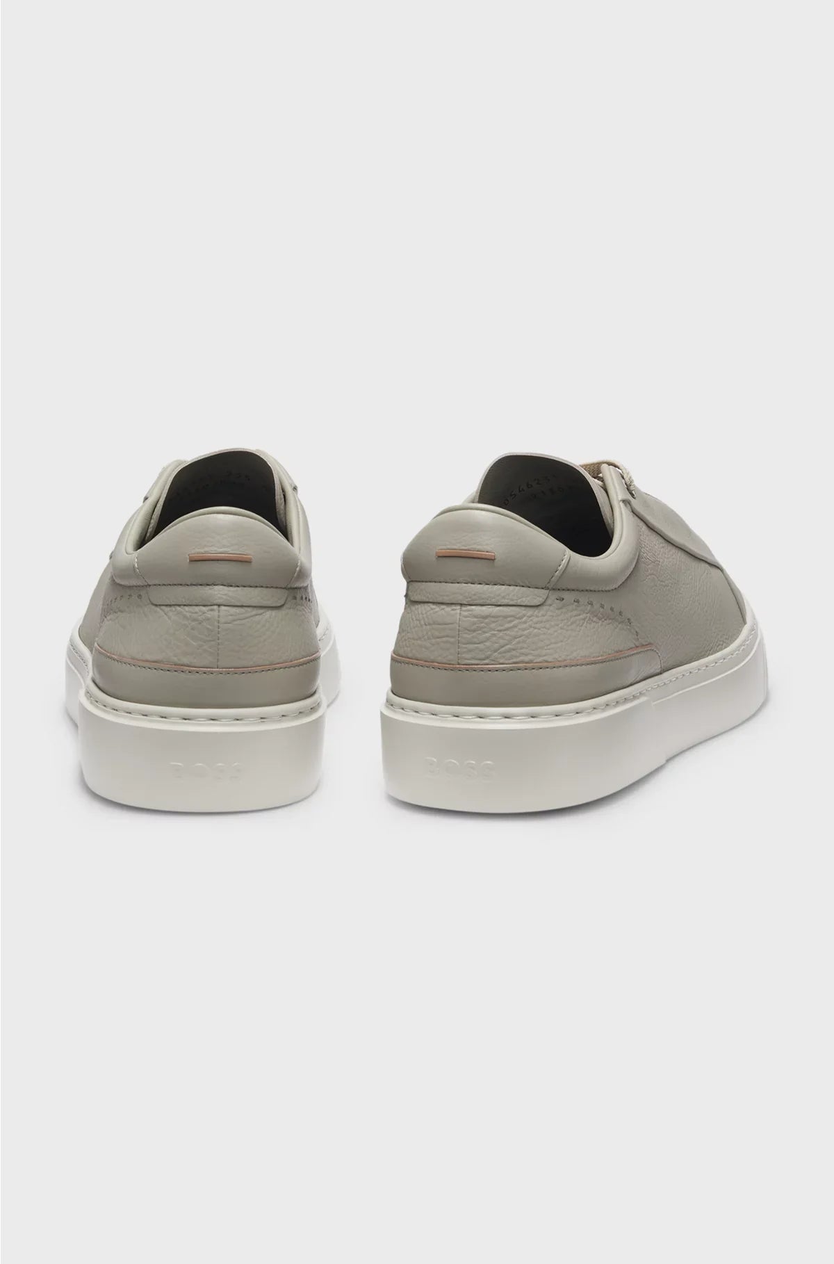 GARY GRAINED-LEATHER TRAINERS WITH XL EXTRALIGHT? OUTSOLE