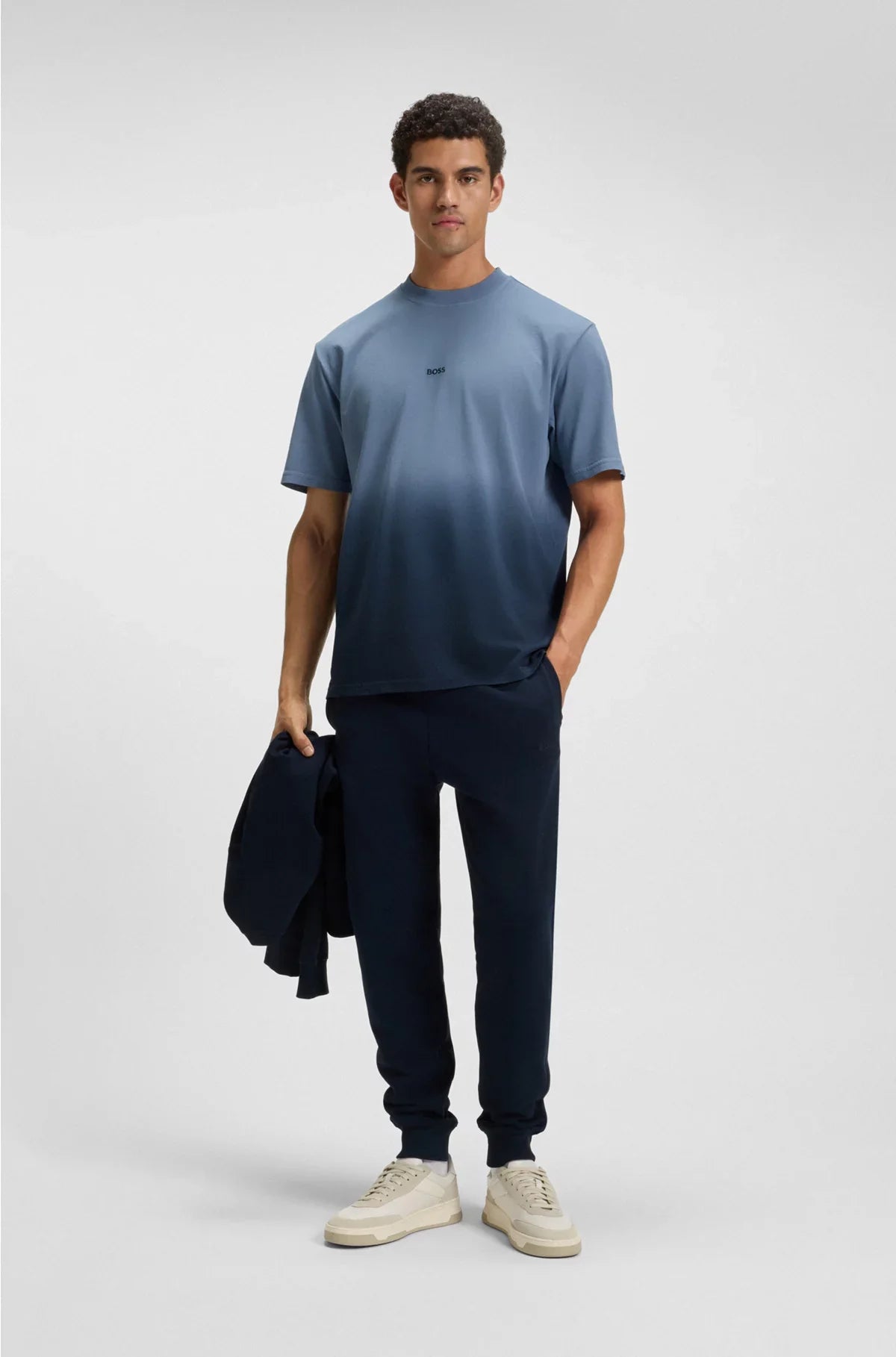 COTTON-JERSEY T-SHIRT WITH DEGRADE EFFECT