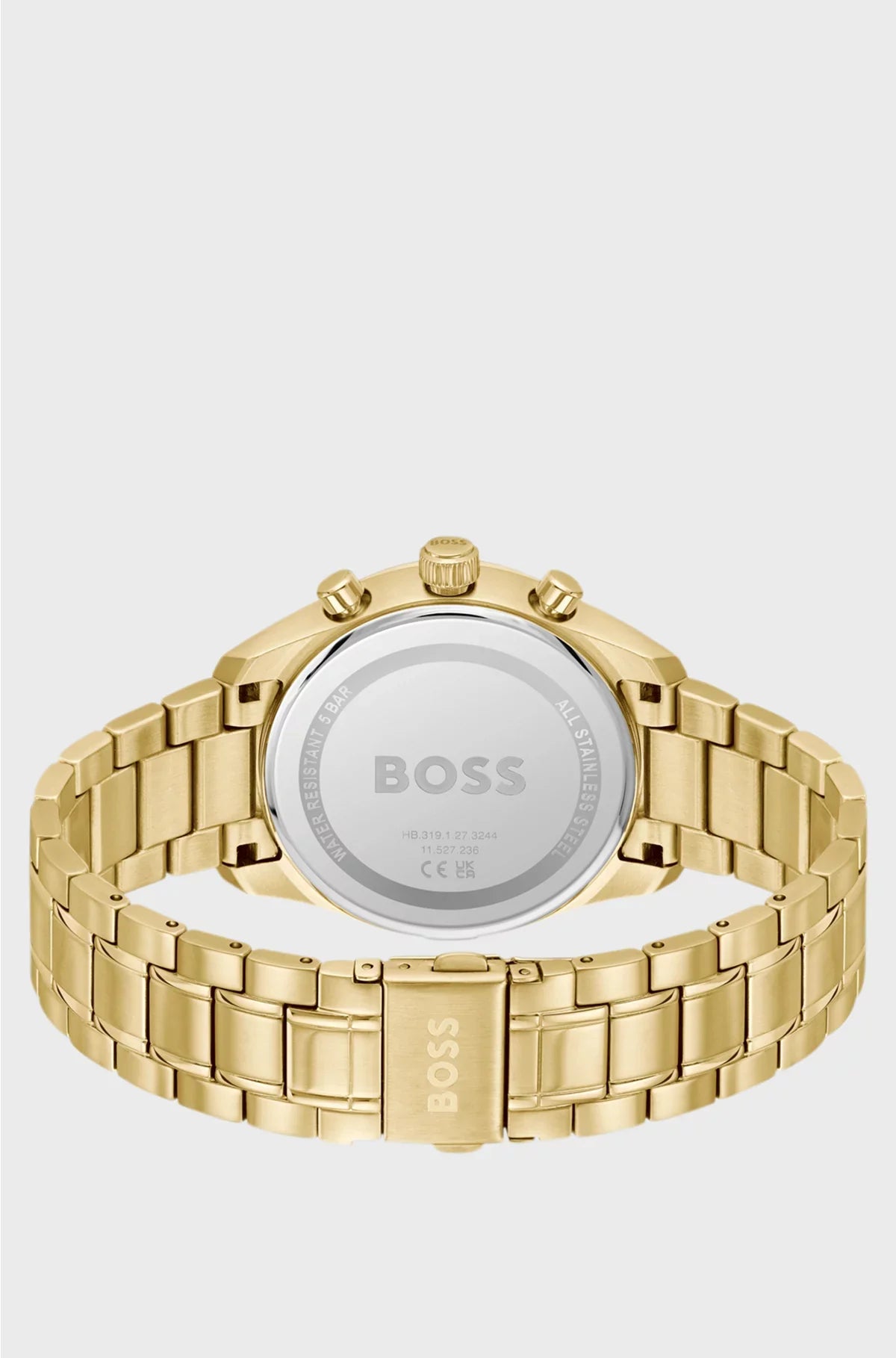 GRAND PRIX 40 GOLD-TONE WATCH WITH SILVER-WHITE DIAL